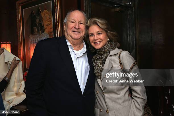 Bobby Zarem and Maria Cooper Janis attend Bobby Zarem's Birthday at The Cutting Room on September 29, 2014 in New York City.