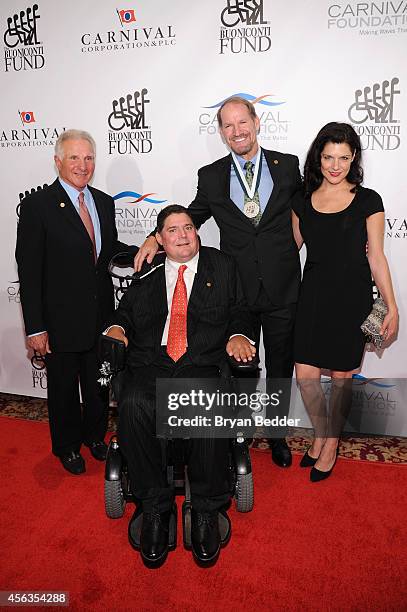 Founder and CEO of The Buoniconti Fund Nick Buoniconti, President of the Buoniconti Fund Marc Buoniconti, former football coach Bill Cowher, and...