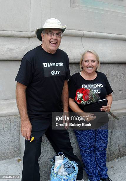 Atmosphere at the Neil Diamond Special Performance And Announcement show at Erasmus Hall High School on September 29, 2014 in the Brooklyn borough of...