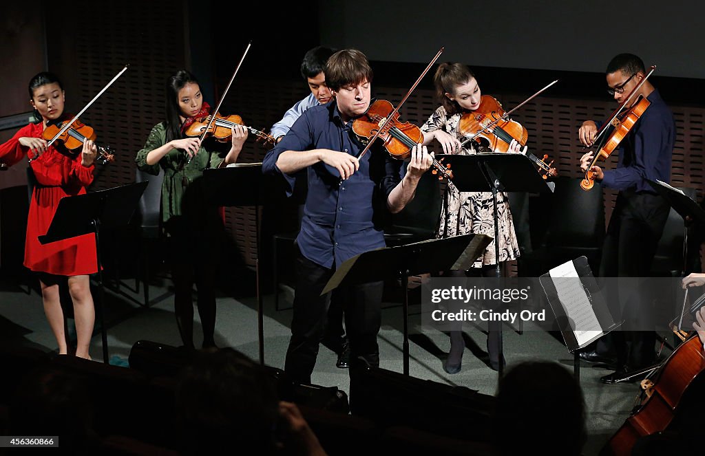 The New York Premiere Screening Of The HBO Special Joshua Bell: YoungArts MasterClass Followed By Discussion And Performance With Joshua Bell And YoungArts Alumni