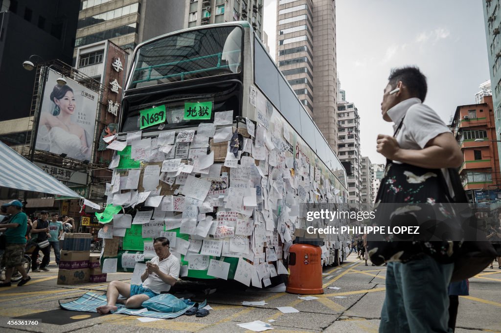 HONG KONG-CHINA-POLITICS-DEMOCRACY