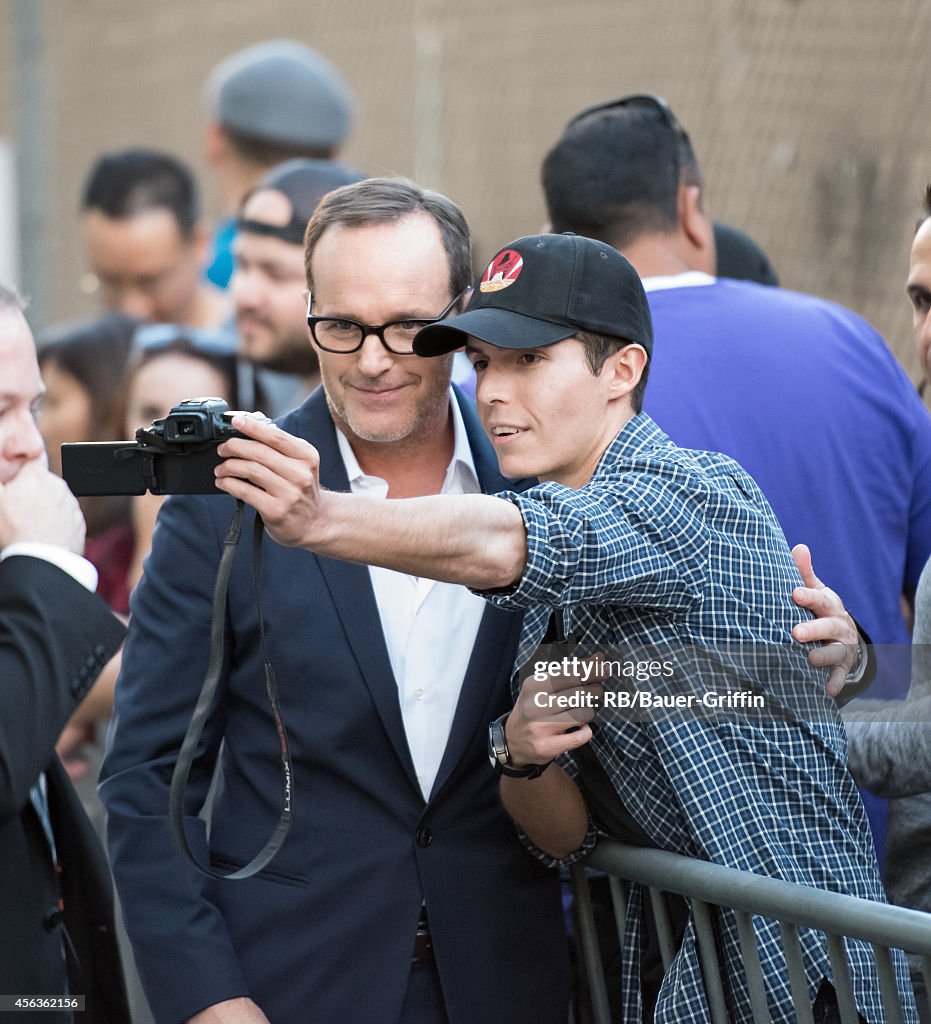 Celebrity Sightings In Los Angeles - September 29, 2014