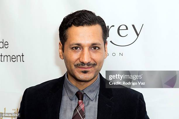 Actor Cas Anvar attends The British American Business Council Los Angeles 54th Annual Christmas Luncheon at Fairmont Miramar Hotel on December 13,...