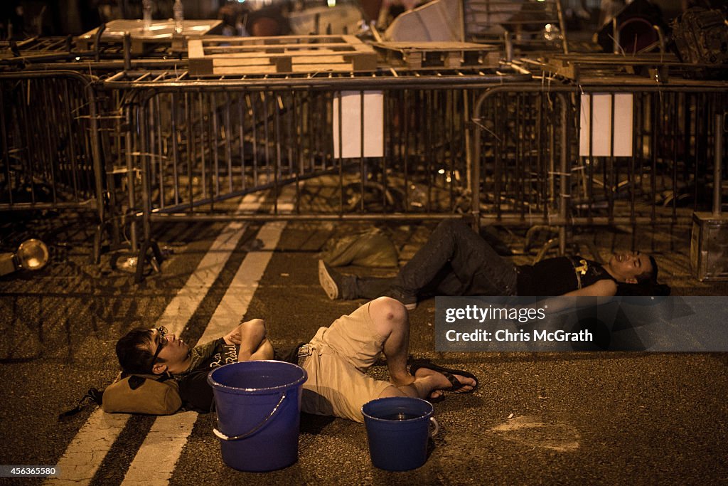 Pro Democracy Supporters Attempt To Bring Hong Kong To A Stand Still With Mass Rally