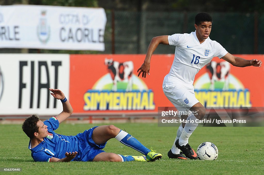 Italy U18 v England U18