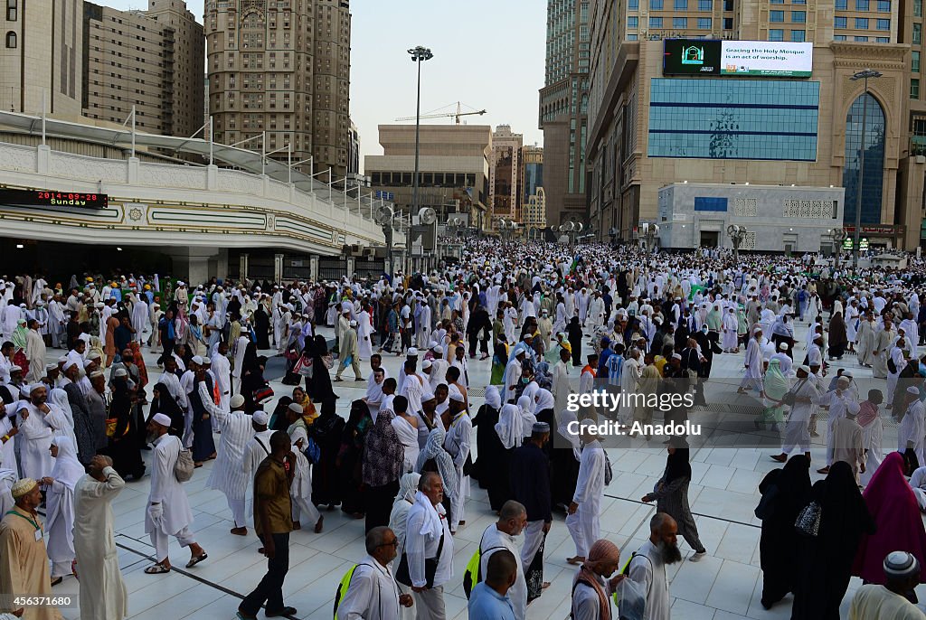Crowd at Kaaba ahead of upcoming Eid al-Adha