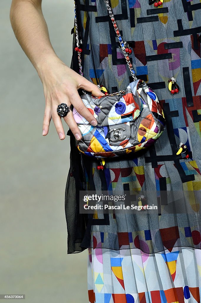 Chanel : Front Row  - Paris Fashion Week Womenswear Spring/Summer 2015