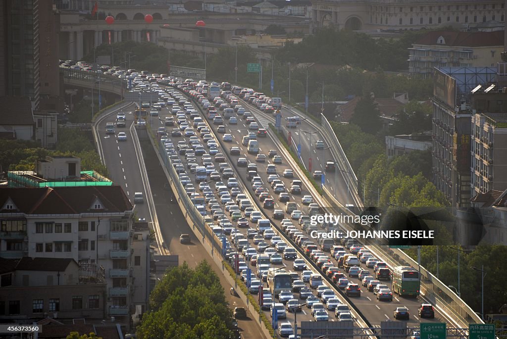 CHINA-TRAFFIC-NATIONAL HOLIDAYS