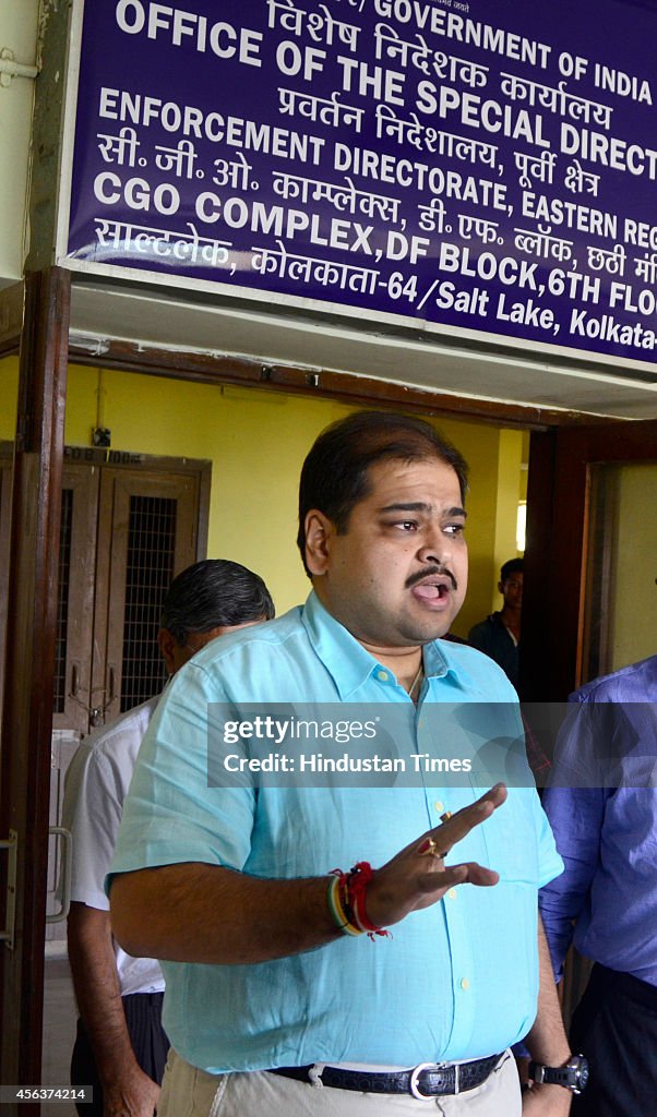 ED Interrogates TMC MP Srinjoy Bose Regarding Saradha Chit Fund Scam