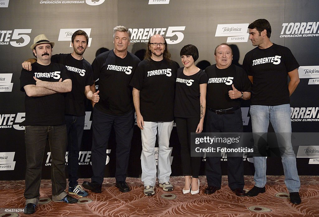 'Torrente 5, Operacion Eurovegas' Madrid Photocall