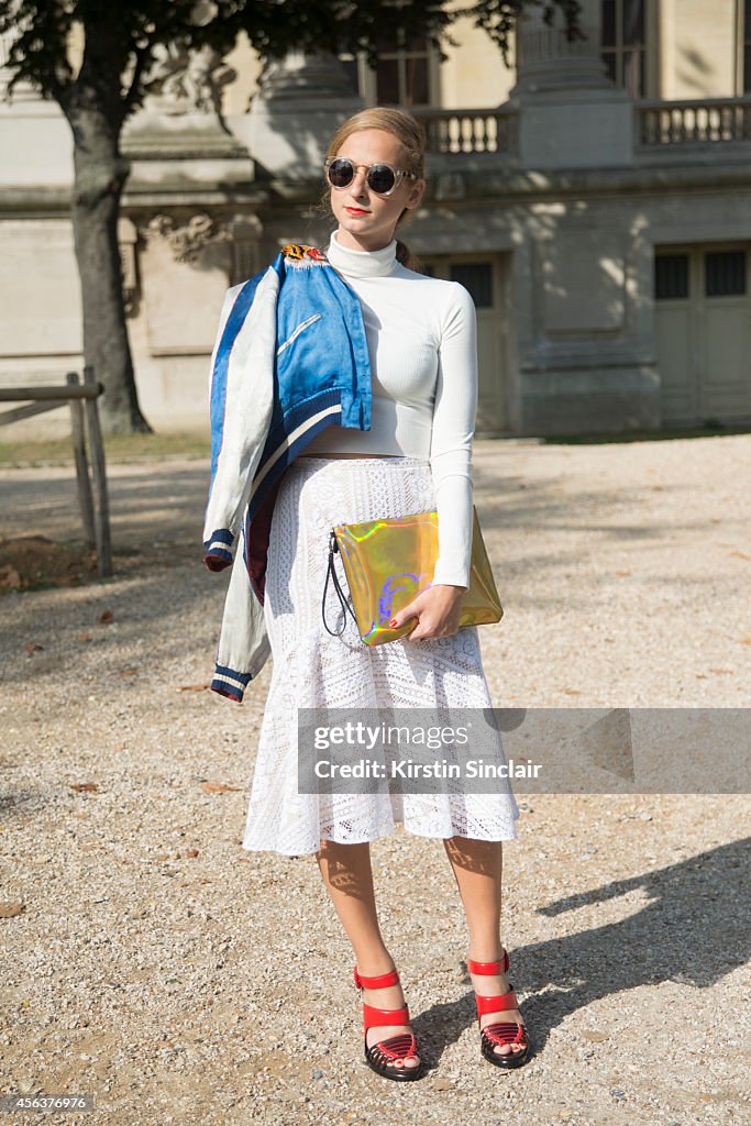 Street Style - Paris Collections: WOMEN SS15 - September 23 To September 01 October, 2014