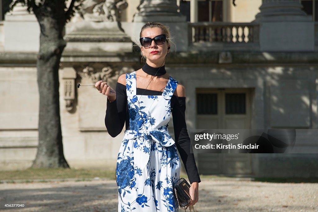 Street Style - Paris Collections: WOMEN SS15 - September 23 To September 01 October, 2014