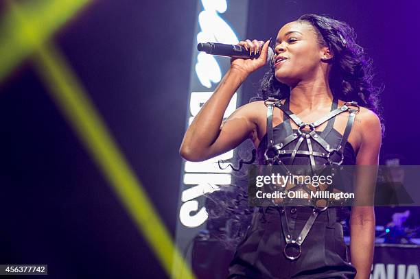 Azealia Banks performs onstage at Brixton Academy on September 22, 2014 in London, England.