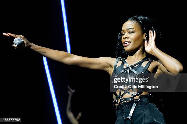 Azealia Banks performs onstage at Brixton Academy on September 22, 2014 in London, England.