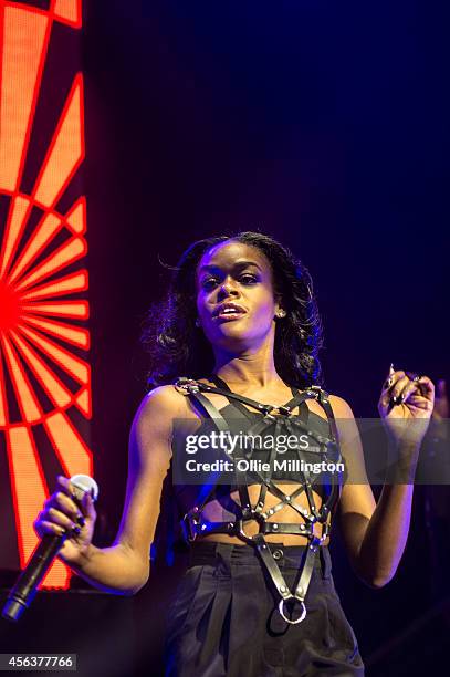 Azealia Banks performs onstage at Brixton Academy on September 22, 2014 in London, England.