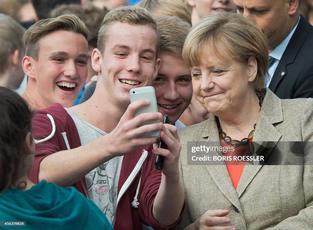 GERMANY-POLITICS-MERKEL