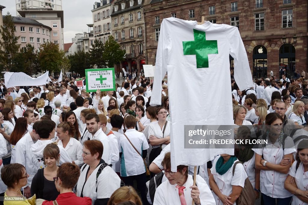 FRANCE-SOCIAL-PROTEST-STRASBOURG