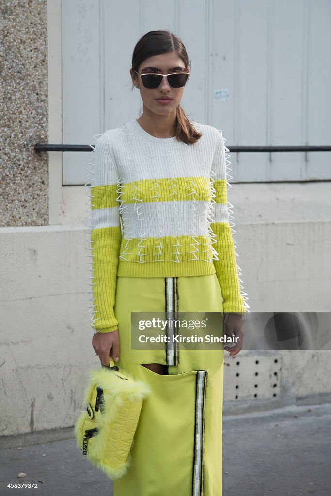 Street Style - Paris Collections: WOMEN SS15 - September 23 To September 01 October, 2014