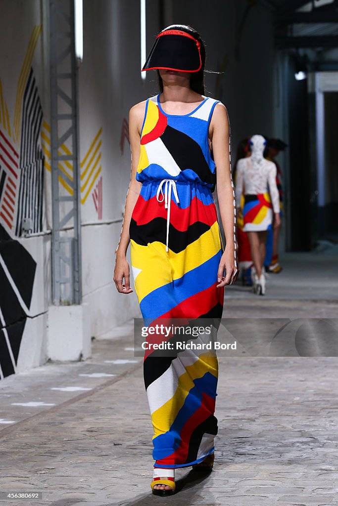 Jean Charles De Castelbajac : Runway - Paris Fashion Week Womenswear Spring/Summer 2015