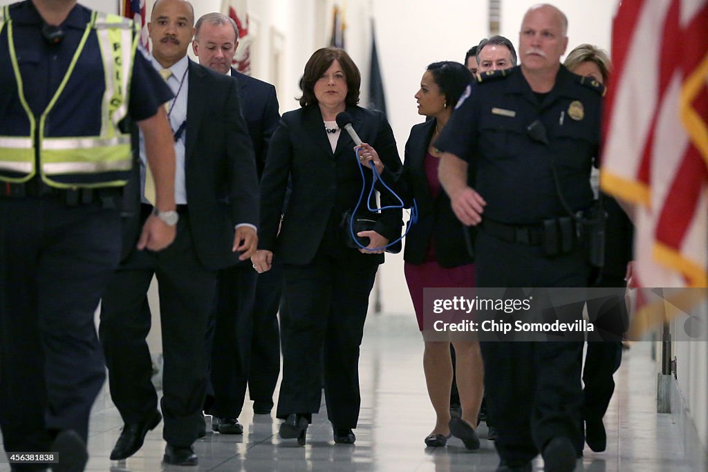 Secret Service Director Julia Pierson Testifies To House Committee On Recent Security Breaches At White House