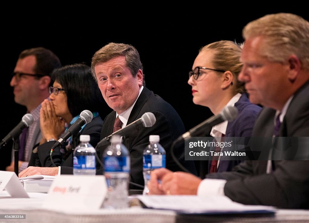 Toronto Mayoral Candidates Debate On Arts And Culture