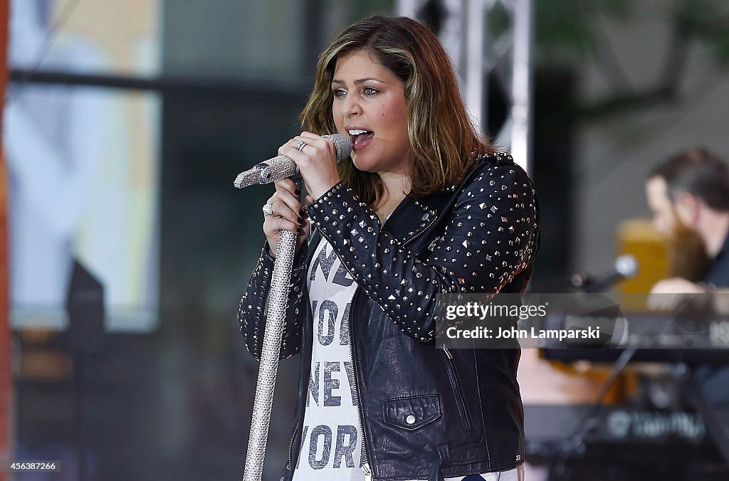 Lady Antebellum Performs On NBC's "Today"