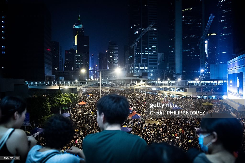 HONG KONG-CHINA-POLITICS-DEMOCRACY