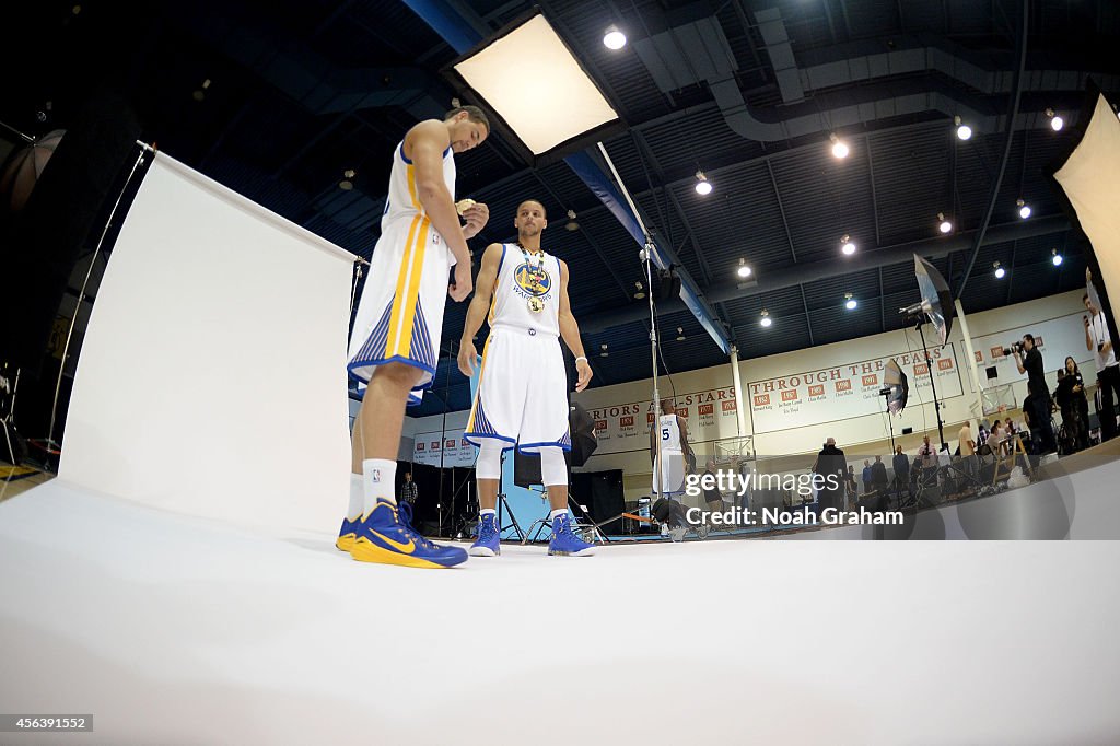 2014 NBA Golden State Warriors Media Day Images