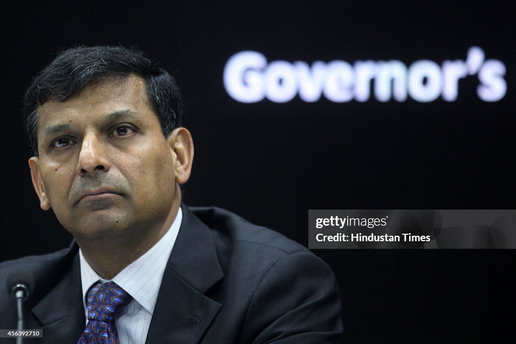 RBI Governor Raghuram Rajan Addresses Press Conference On Bi-Monthly Monetary Policy