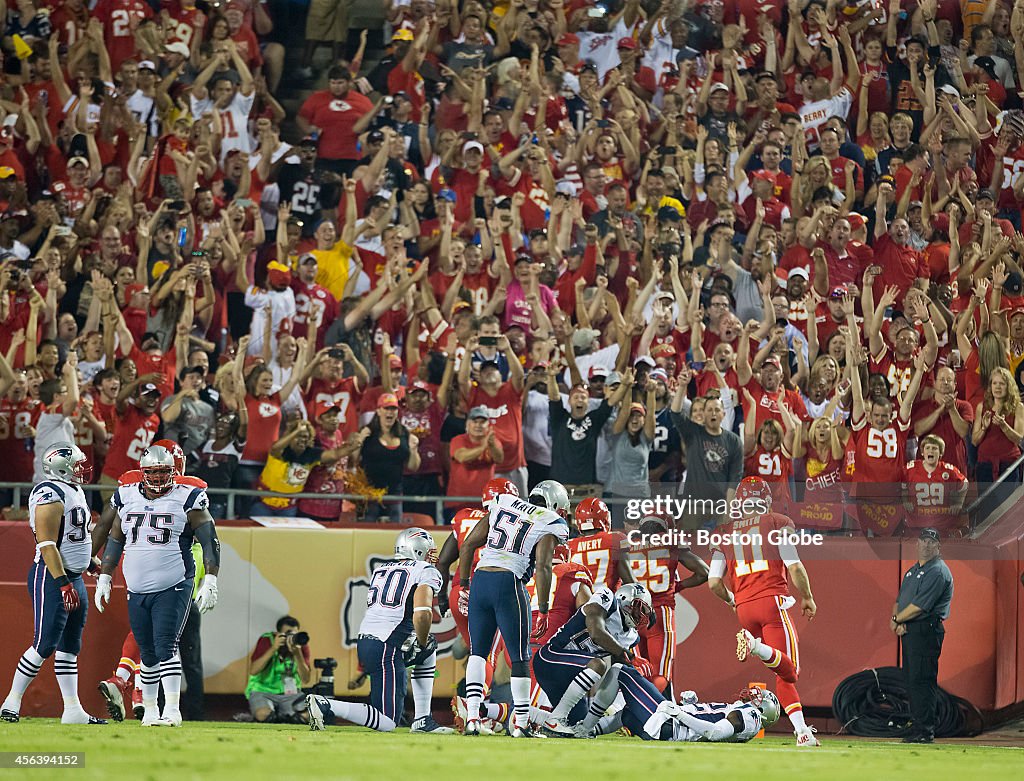 New England Patriots Vs. Kansas City Chiefs At Arrowhead Stadium