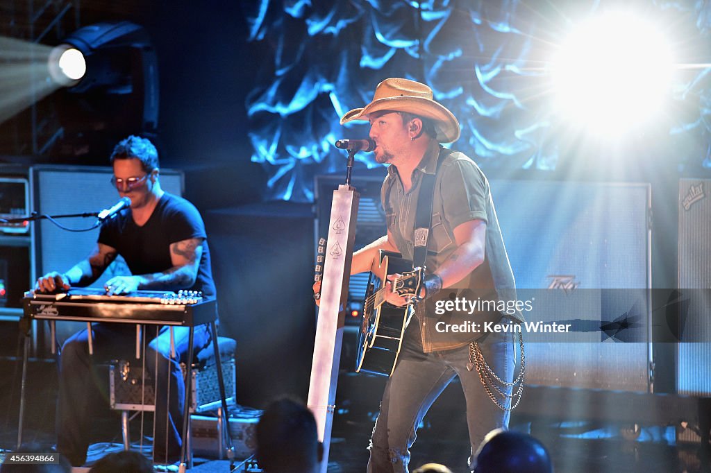 The iHeartRadio Album Release Party With Jason Aldean At The iHeartRadio Theater Los Angeles