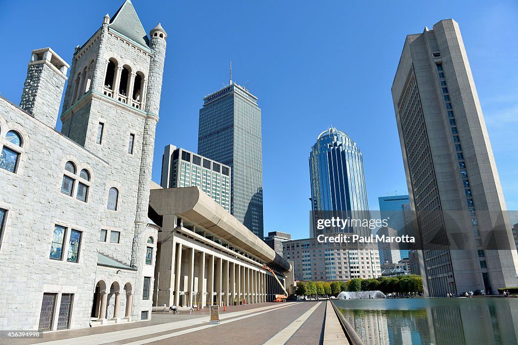 Boston Exteriors And Landmarks