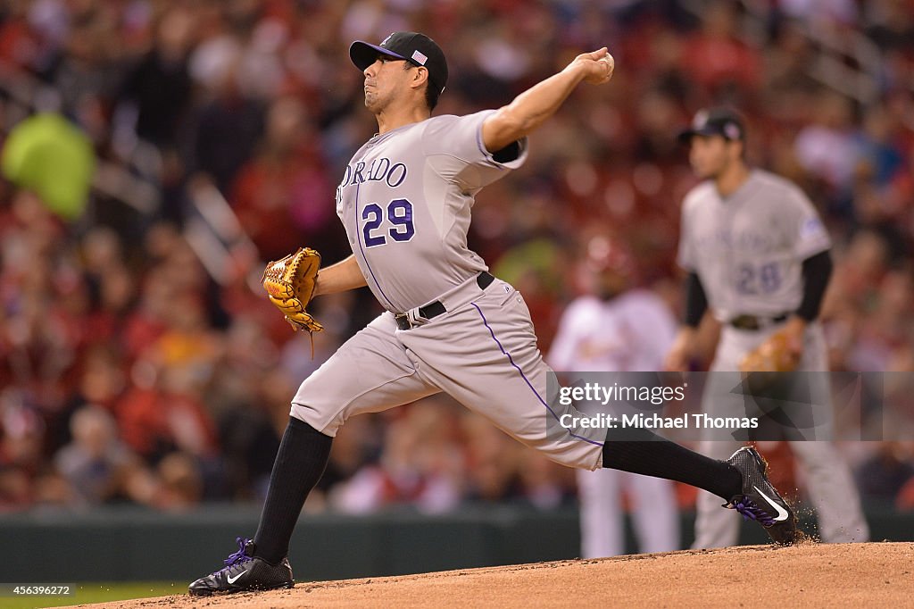 Colorado Rockies v St. Louis Cardinals