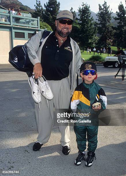 Singer Johnny Lee and son Johnny Lee, Jr. attend the 13th Annual... News  Photo - Getty Images