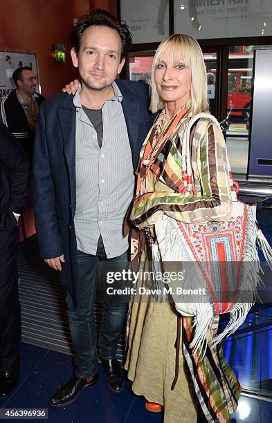 Composer Will Bates and Virginia Bates attend the International Premiere of "Buttercup Bill" at the Vue Piccadilly on September 30, 2014 in London,...