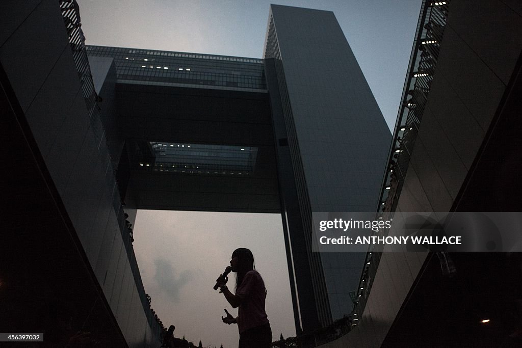 HONG KONG-CHINA-POLITICS-DEMOCRACY