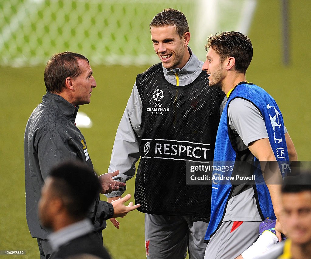 Liverpool FC Training & Press Conference