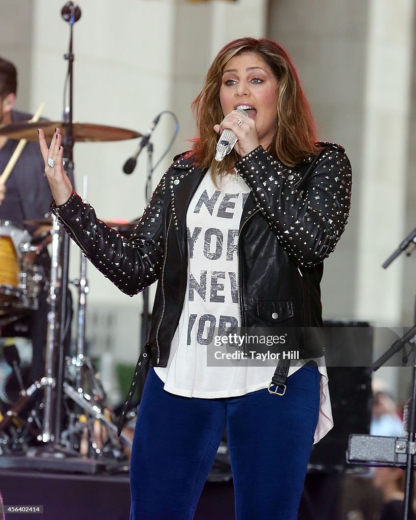 Lady Antebellum Performs On NBC's "Today"