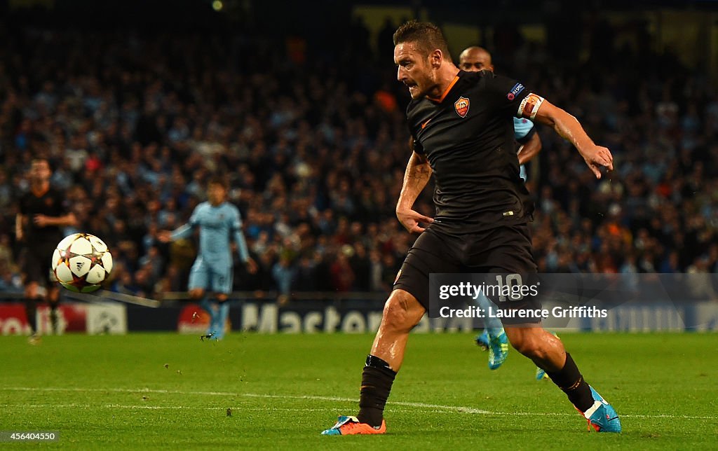 Manchester City FC v AS Roma - UEFA Champions League