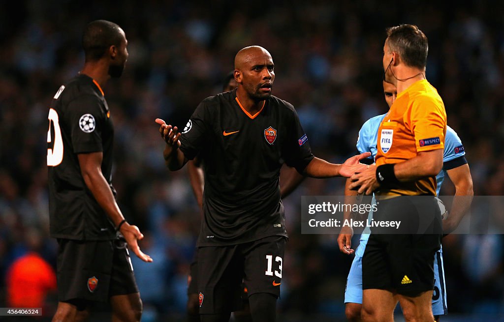 Manchester City FC v AS Roma - UEFA Champions League