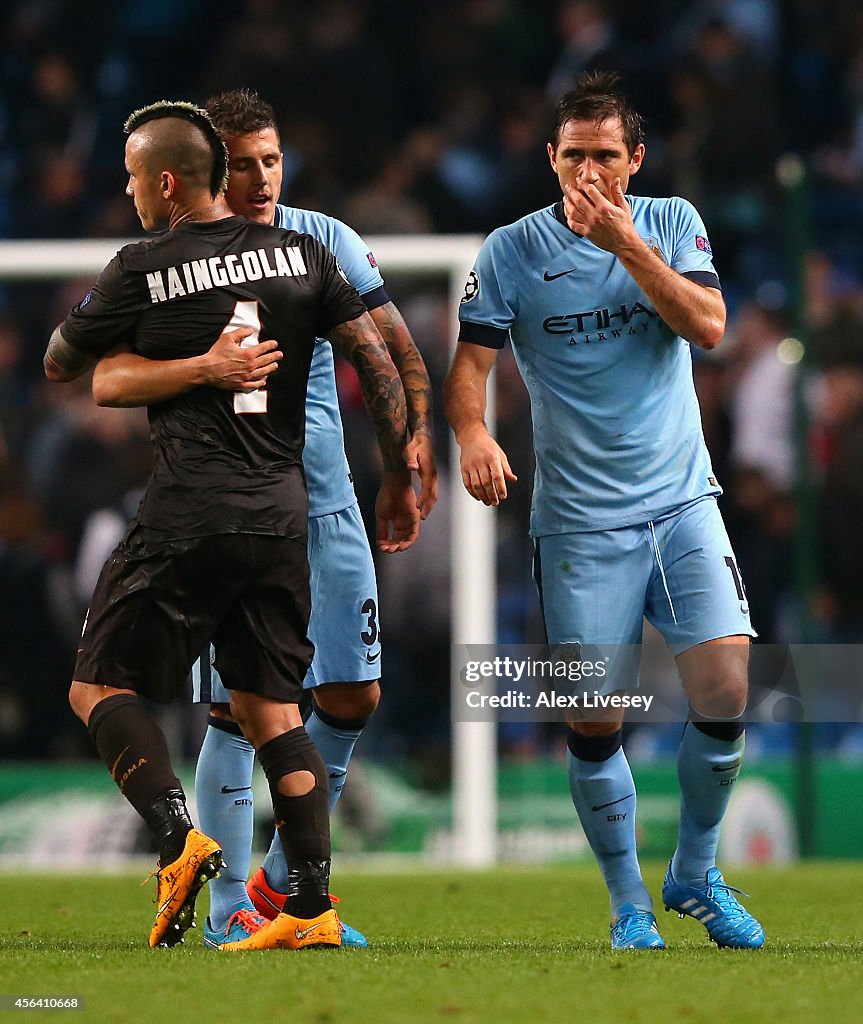 Manchester City FC v AS Roma - UEFA Champions League