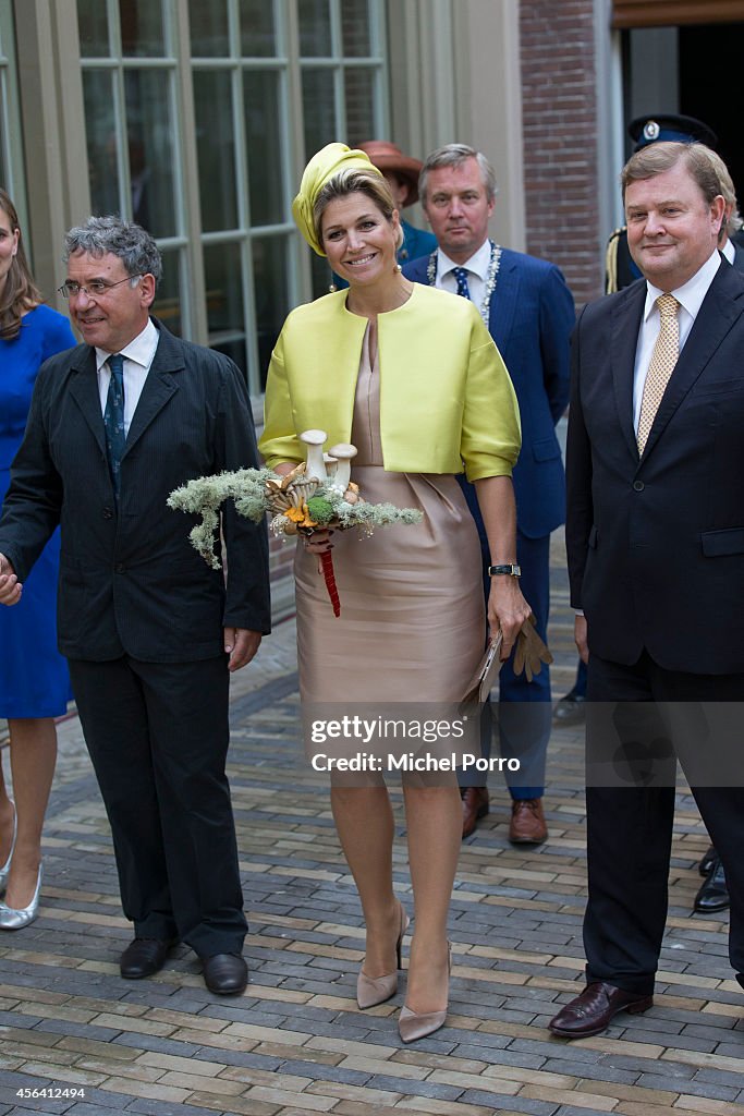 Queen Maxima Of The Netherlands Opens Micropia Museum