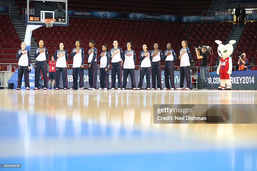 Women's Senior U.S. National Team v Angola