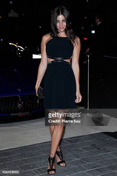 Julia Restoin Roitfeld attends the CR Fashion Book Issue N°5 launch party as part of the Paris Fashion Week Womenswear Spring/Summer 2015 on...