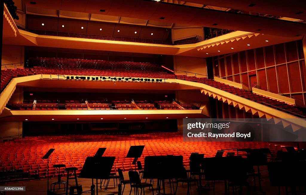 The interior of Uihlein Hall at the Marcus Center for the Performing