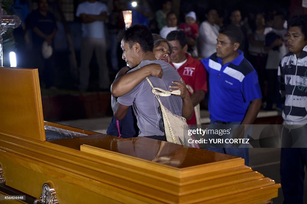 MEXICO-VIOLENCE-STUDENTS-WAKE