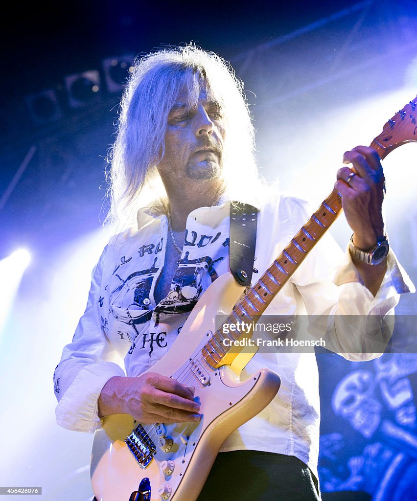 Axel Rudi Guitarist Axel Rudi Pell of the German band Axel Rudi Pell performs ...