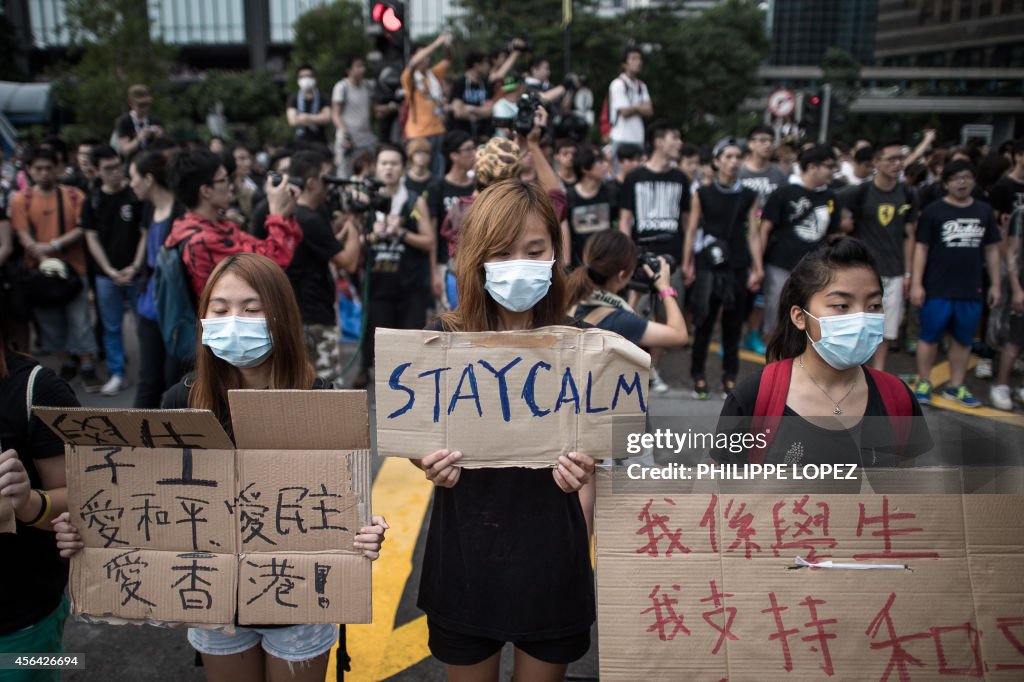 TOPSHOT-HONG KONG-CHINA-POLITICS-DEMOCRACY