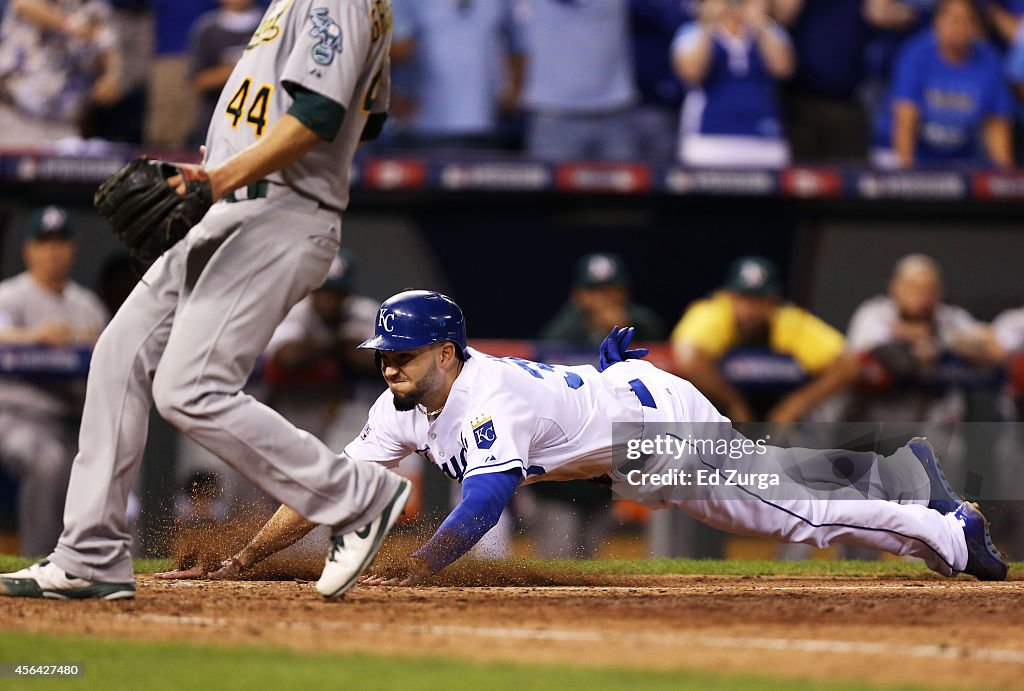 Wild Card Game - Oakland Athletics v Kansas City Royals