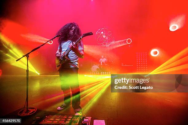 Claudio Sanchez of Coheed and Cambria at The Fillmore on September 30, 2014 in Detroit, Michigan.